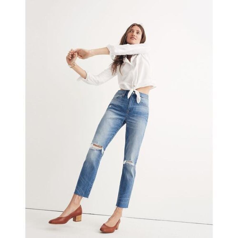 Madewell The High Rise Slim Boy Jean 23
